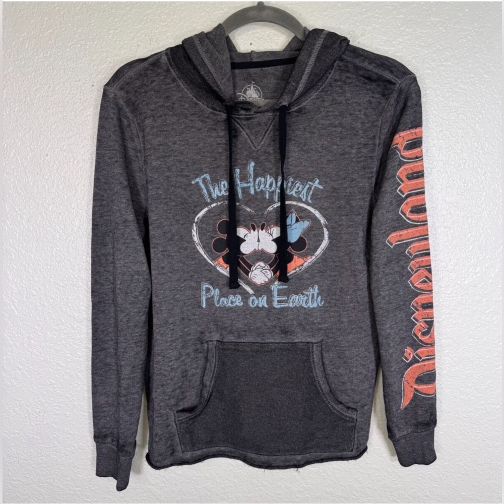 Disneyland Happiest Place on Earth Burnout hoodie for Women